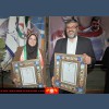 سید محمد پولادگر و زهرا سروی در جمع مدیران برتر ورزش ایران 